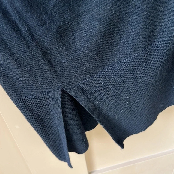 Talbots Closet Staple Black Cardigan. Long Line. Open Front. Soft & Light. XLp - Picture 5 of 6